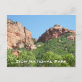 Nationaal Park Zion Briefkaart (Voorkant)