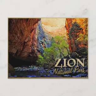 Nationaal Park Zion Briefkaart