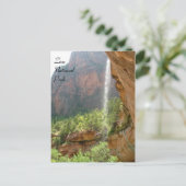 Nationaal Park Zion Briefkaart (Staand voorkant)