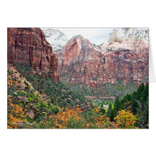Nationaal Park Zion Canyon
