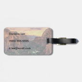 Nationaal Park Zion Canyon Bagagelabel (Achterkant horizontaal)