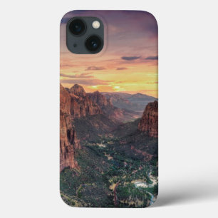 Nationaal Park Zion Canyon iPhone 13 Hoesje
