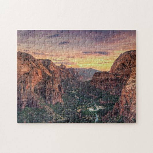 Nationaal Park Zion Canyon Legpuzzel (Horizontaal)
