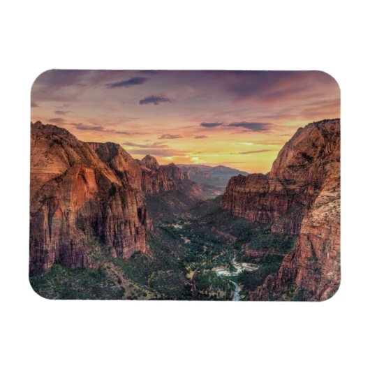 Nationaal Park Zion Canyon Magneet (Horizontaal)