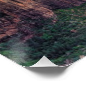 Nationaal Park Zion Canyon Perfect Poster (Hoek)
