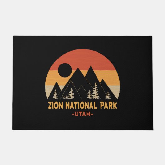 Nationaal Park Zion Deurmat (Voorkant)