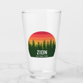 Nationaal Park Zion Glas (Voorkant)