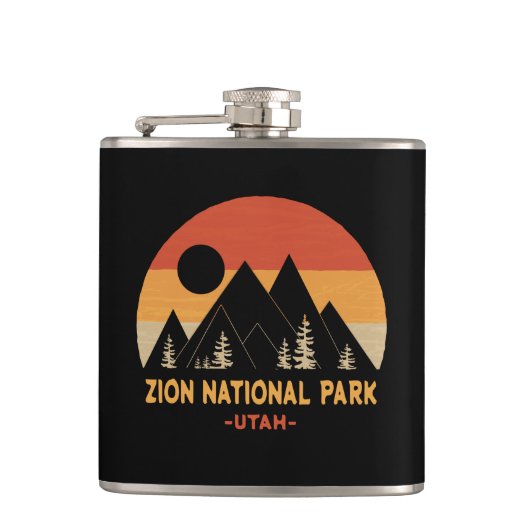 Nationaal park Zion Heupfles (Voorkant)