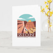 Nationaal Park Zion Kaart (Gele Bloem)