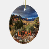 Nationaal Park Zion Keramisch Ornament (Rechts)