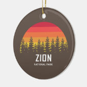 Nationaal Park Zion Keramisch Ornament (Links)