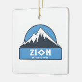 Nationaal Park Zion Keramisch Ornament (Links)