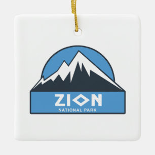 Nationaal Park Zion Keramisch Ornament