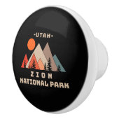 Nationaal Park Zion Keramische Knop (Rechts)