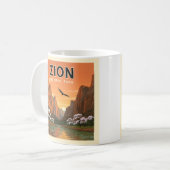 Nationaal Park Zion Koffiemok (Voorkant links)