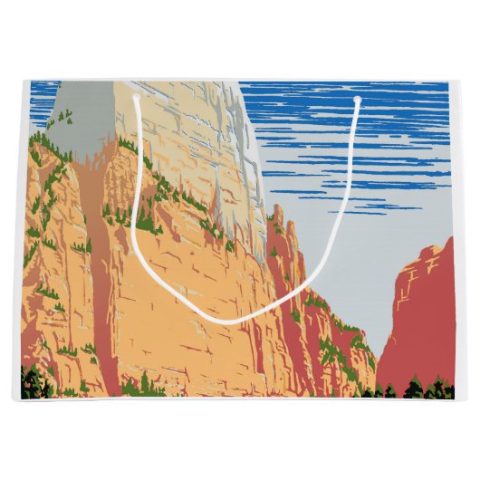 Nationaal Park Zion Large Cadeautasje (Voorkant)
