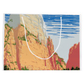 Nationaal Park Zion Large Cadeautasje (Achterkant)