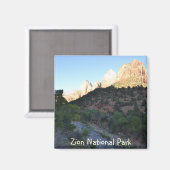 Nationaal Park Zion Magneet (Voorkant / Achterkant)
