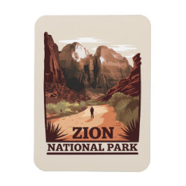 Nationaal Park Zion Magneet