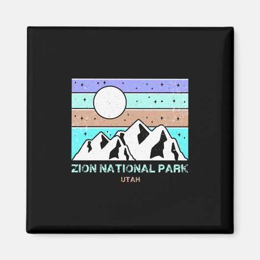 Nationaal Park Zion Magneet (Voorkant)