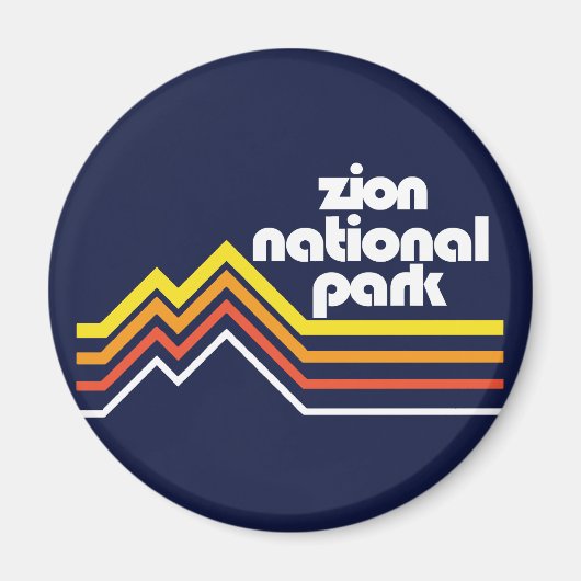 Nationaal Park Zion Magneet (Voorkant)