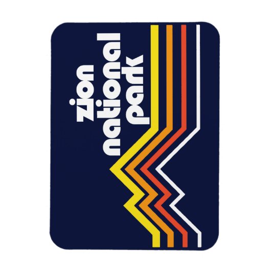 Nationaal Park Zion Magneet (Verticaal)