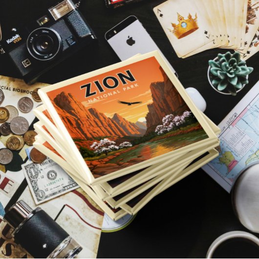 Nationaal Park  Zion Magneet