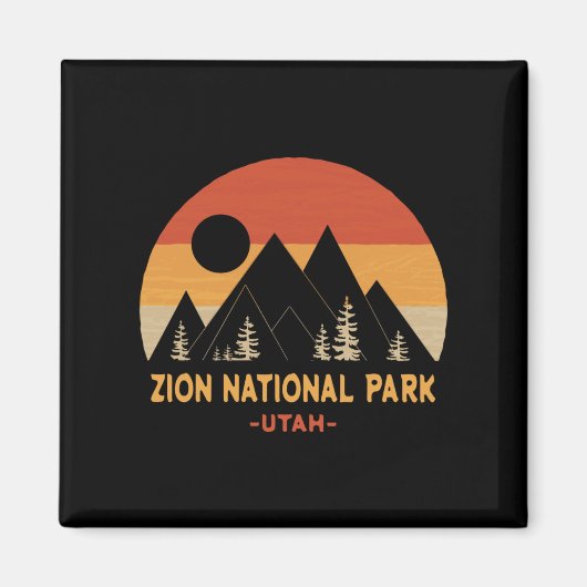 Nationaal Park Zion Magneet (Voorkant)