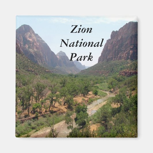 Nationaal Park Zion Magneet (Voorkant)