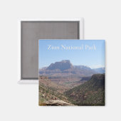 Nationaal Park Zion Magneet (Voorkant / Achterkant)