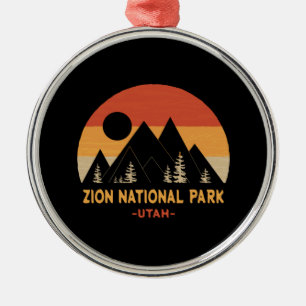 Nationaal Park Zion Metalen Ornament