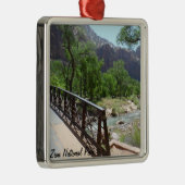 Nationaal Park Zion Metalen Ornament (Rechts)