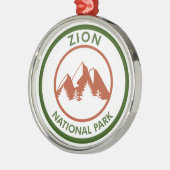 Nationaal Park Zion Metalen Ornament (Links)