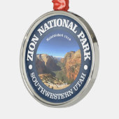 Nationaal Park Zion Metalen Ornament (Links)
