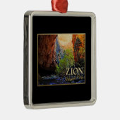 Nationaal Park Zion Metalen Ornament (Rechts)