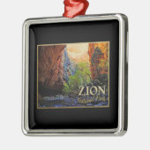 Nationaal Park Zion Metalen Ornament (Links)