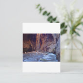 Nationaal Park Zion Narrows Briefkaart (Staand voorkant)