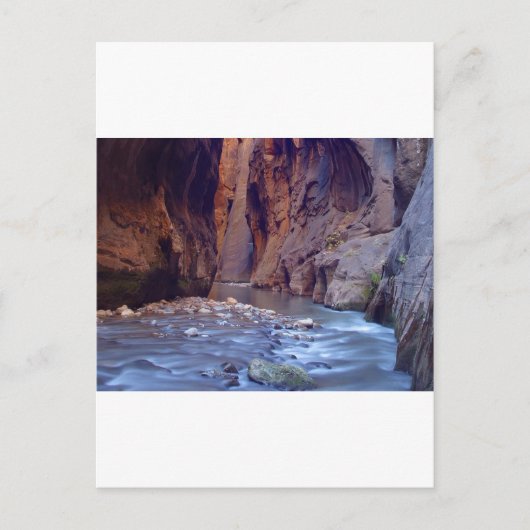 Nationaal Park Zion Narrows Briefkaart (Voorkant)