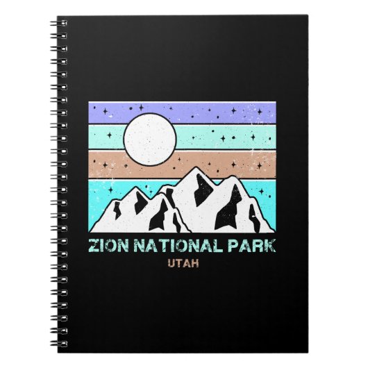 Nationaal Park Zion Notitieboek (Voorkant)