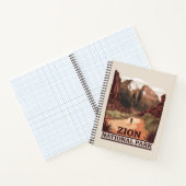 Nationaal Park Zion Notitieboek (Binnen)