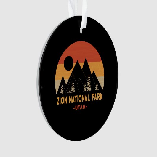 Nationaal Park Zion Ornament (voorkant)