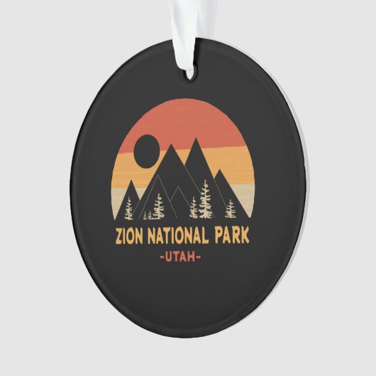 Nationaal Park Zion Ornament (voorkant)