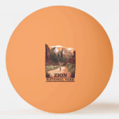 Nationaal Park Zion Pingpongbal (Voorkant)