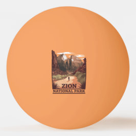 Nationaal Park Zion Pingpongbal
