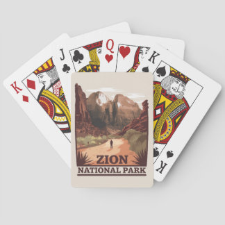Nationaal Park Zion Pokerkaarten