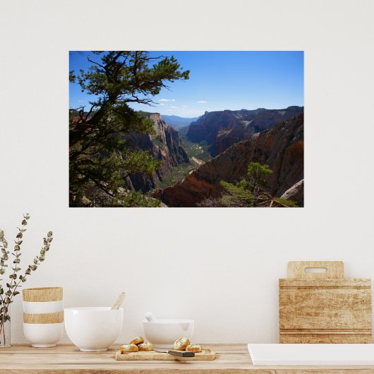 nationaal park zion poster (Keuken)