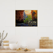 Nationaal Park Zion Poster (Keuken)