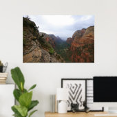 nationaal park zion poster (Thuiskantoor)