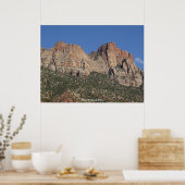 Nationaal Park Zion Poster (Keuken)