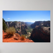 nationaal park zion poster (Voorkant)